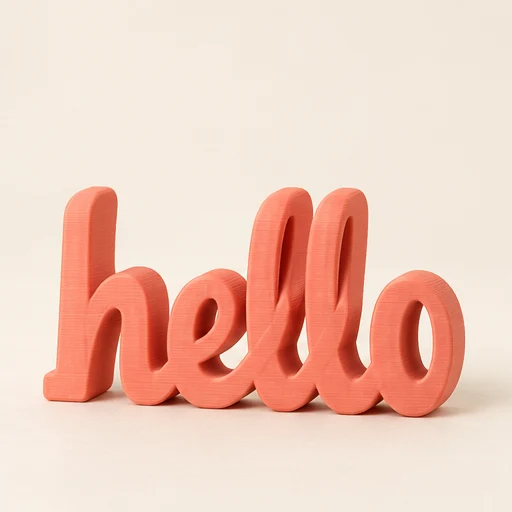 Personalized Gifts, illustrative 3D print concept