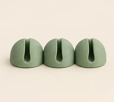 Cable Organizer Set, illustrative 3D printed product concept