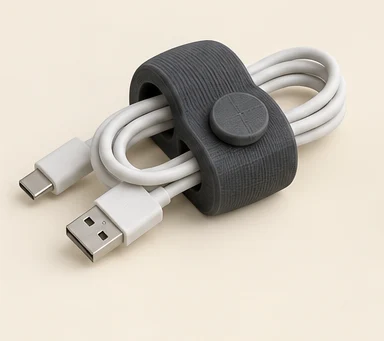Car Cable Organizer, illustrative 3D printed product concept