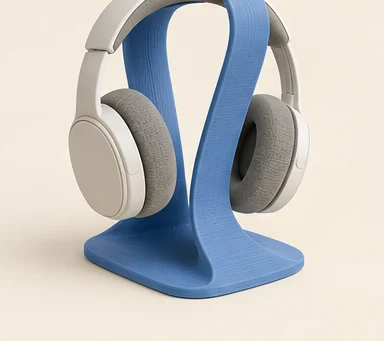Headphone Stand, illustrative 3D printed product concept