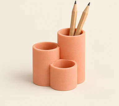 Modular Pen Holder, illustrative 3D printed product concept